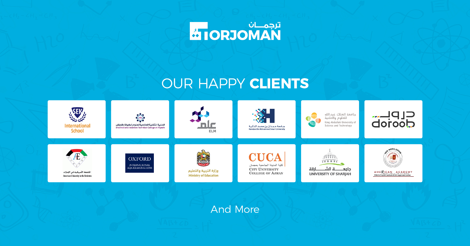 Torjoman translation services company in Dubai