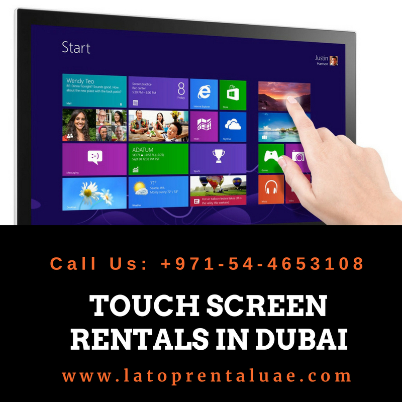 Interactive Touch Screens